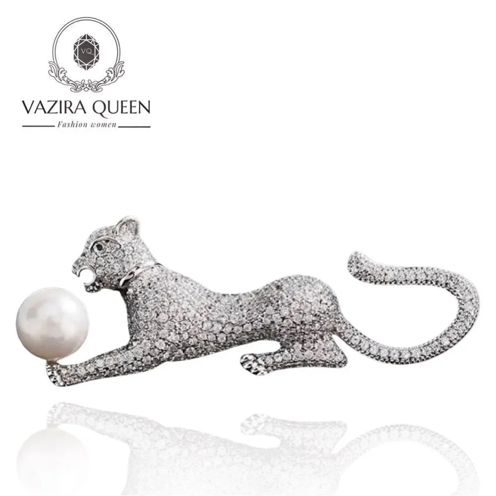 VQ Leopard Brooch